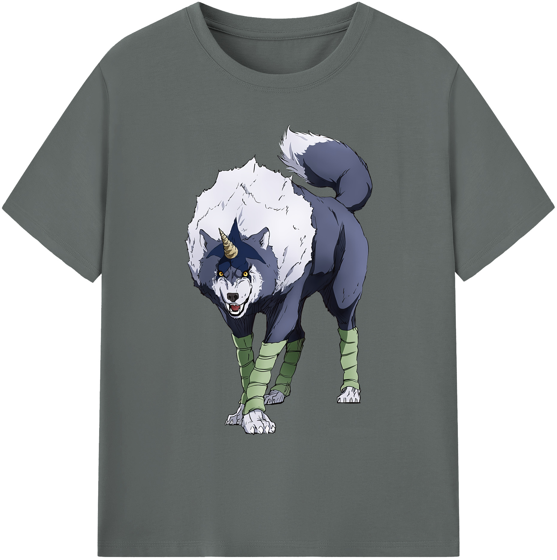 （画像用） 転スラ Regarding Reincarnated to Slime 綿100％ メンズ半袖Tシャツ｜肌触りやわらか＆通気性